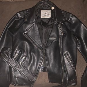 levi’s leather jacket NO signs of wear